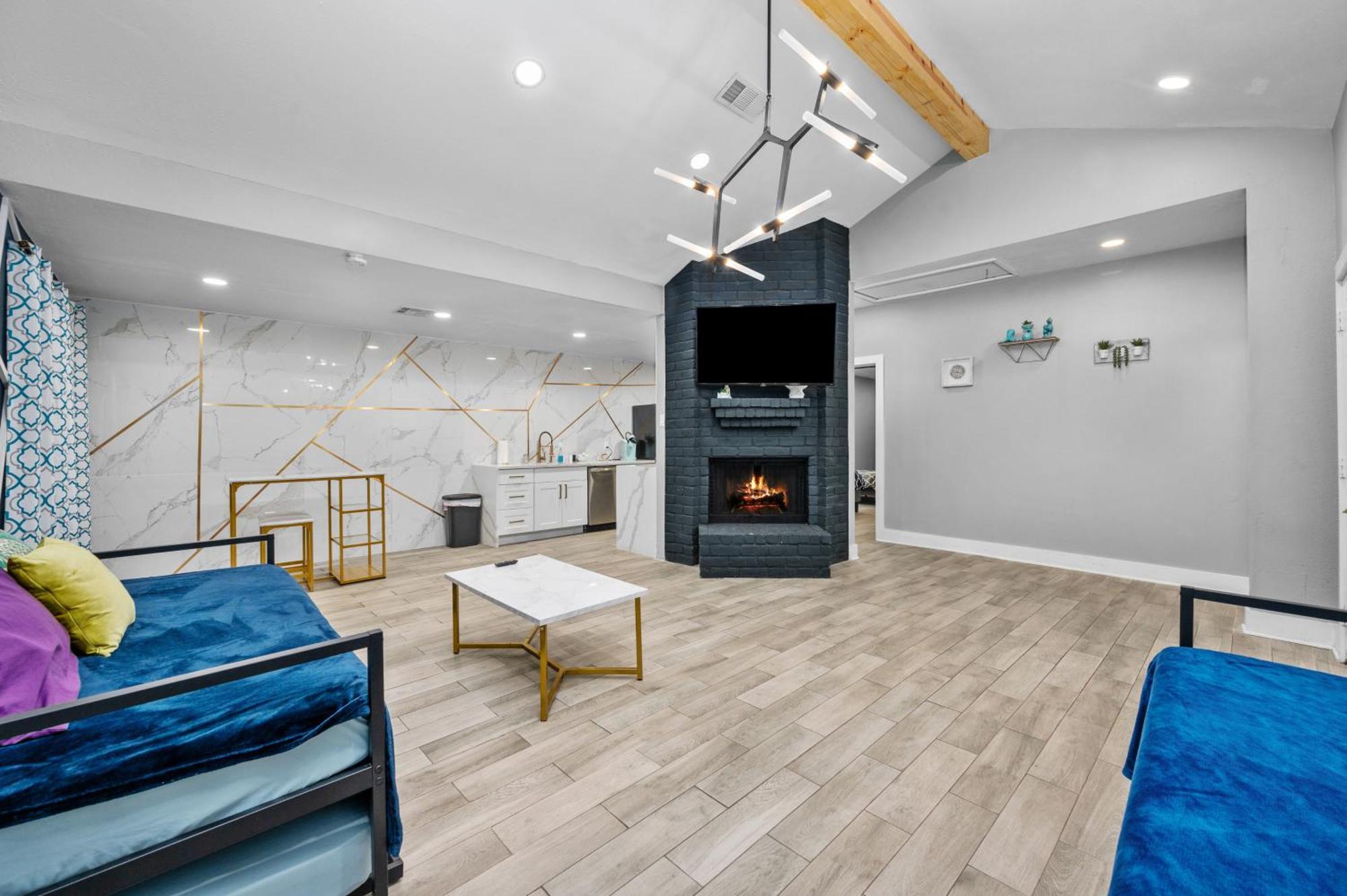 Spacious Galleria Apartment With Free Park Houston Exteriör bild