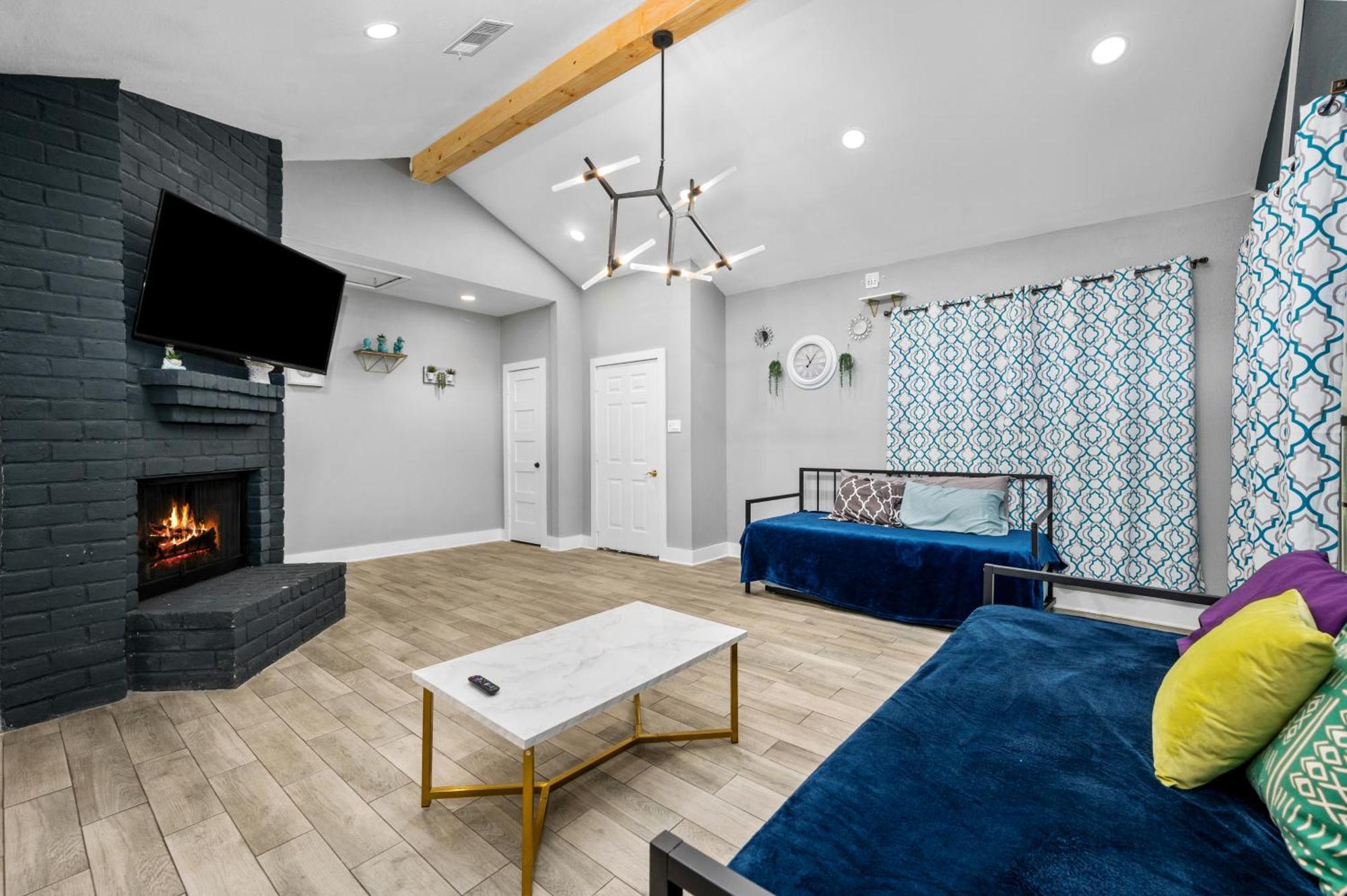 Spacious Galleria Apartment With Free Park Houston Exteriör bild