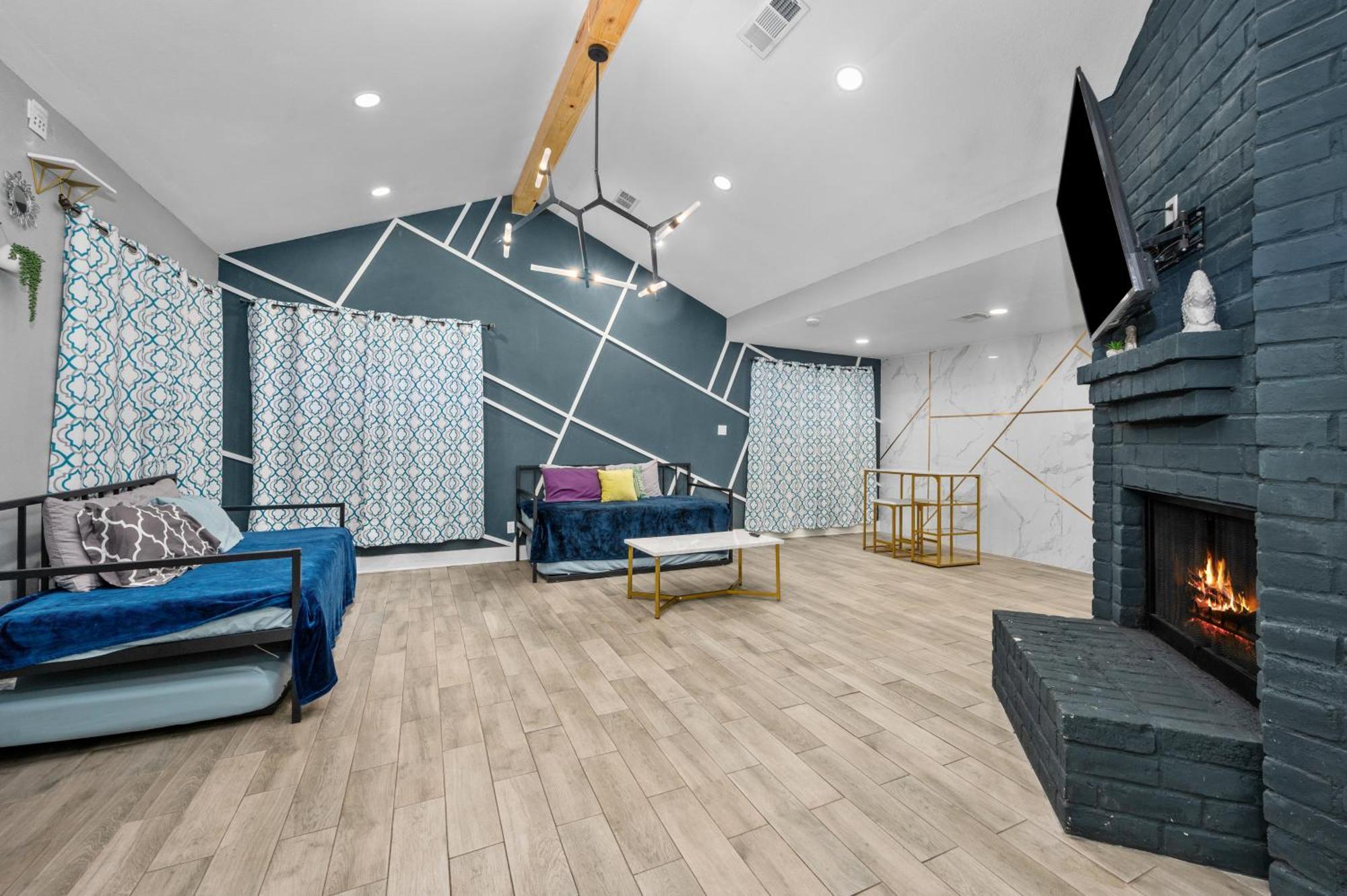 Spacious Galleria Apartment With Free Park Houston Exteriör bild